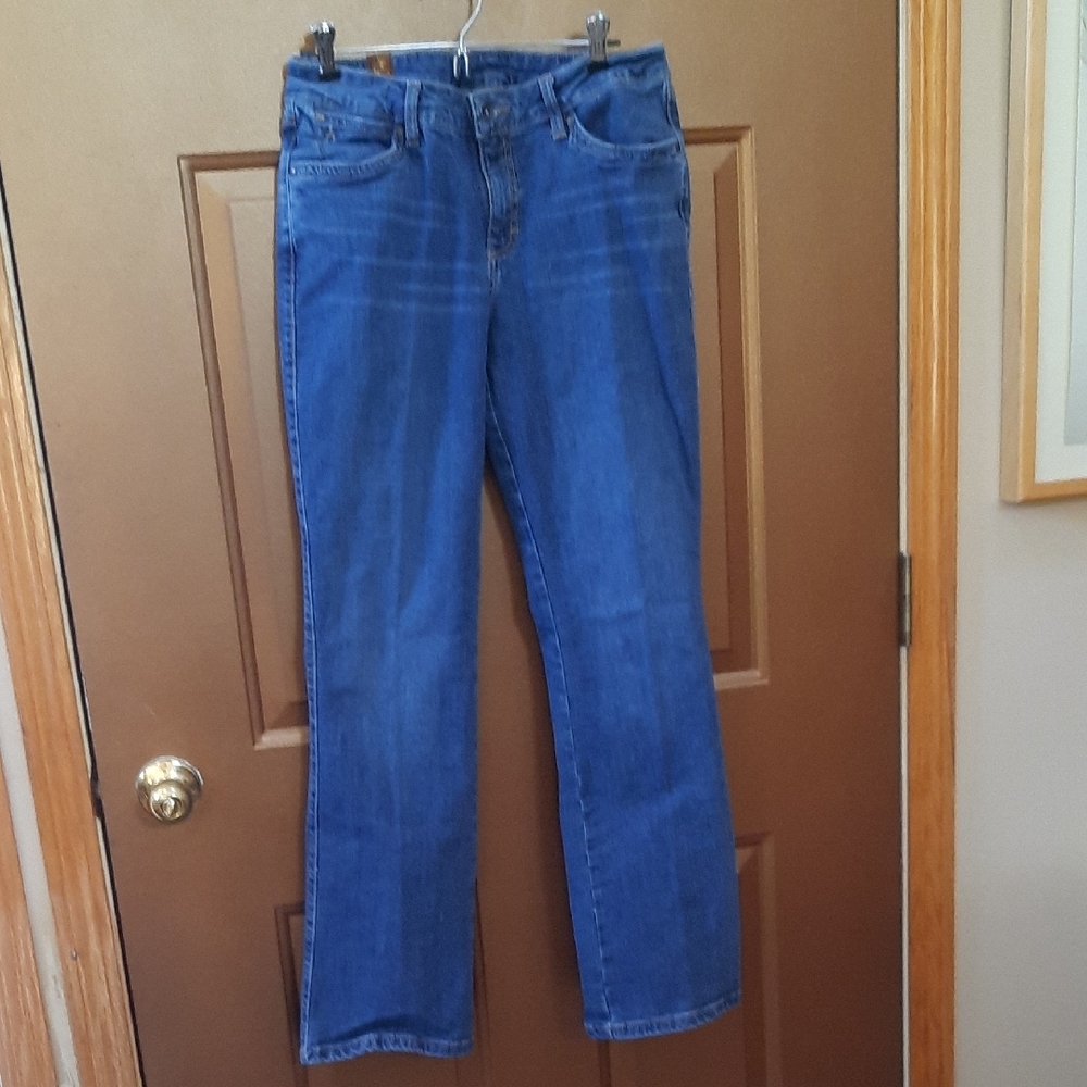 Aura Women's Boot Cut Jeans - Blue Denim - Picture 6 of 6